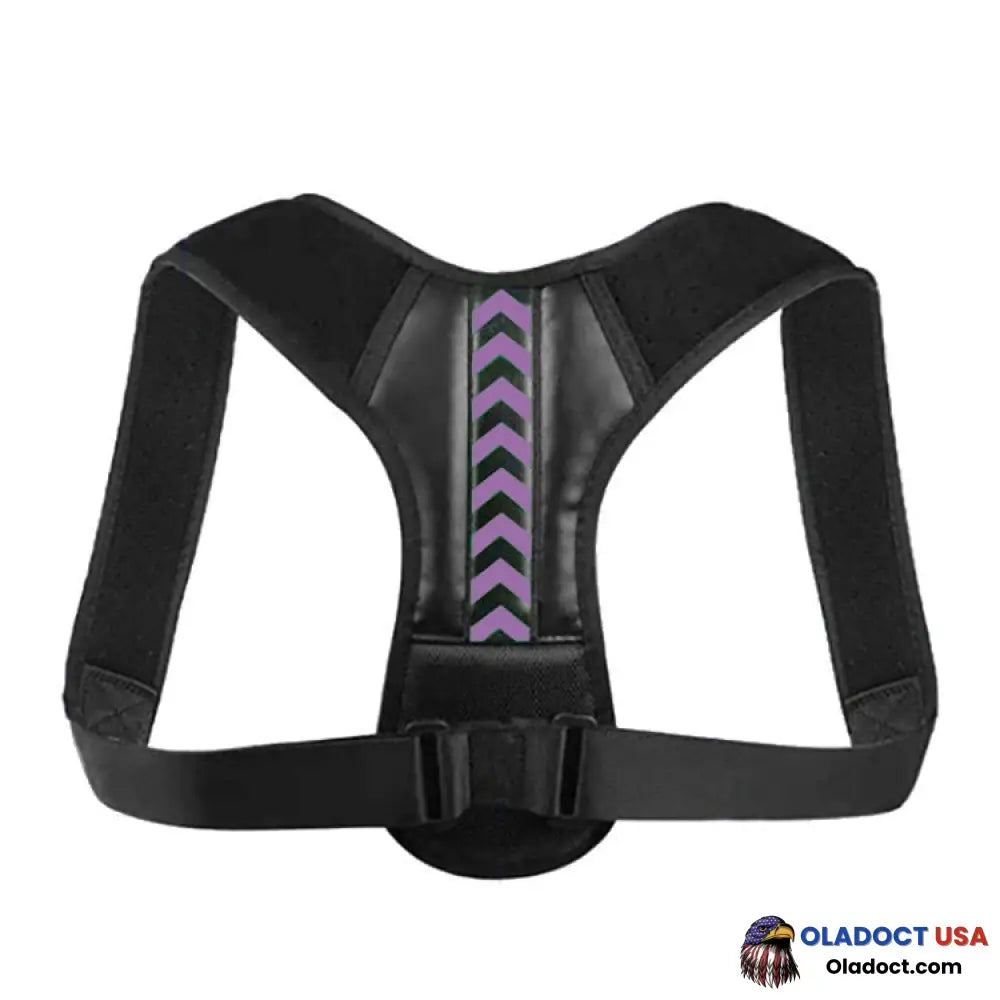 Posture Corrector Black Purple / Kids-20-40Kg (45Lbs-90Lbs)