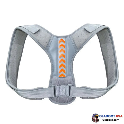 Posture Corrector Gray/Orange / Kids-20-40Kg (45Lbs-90Lbs)