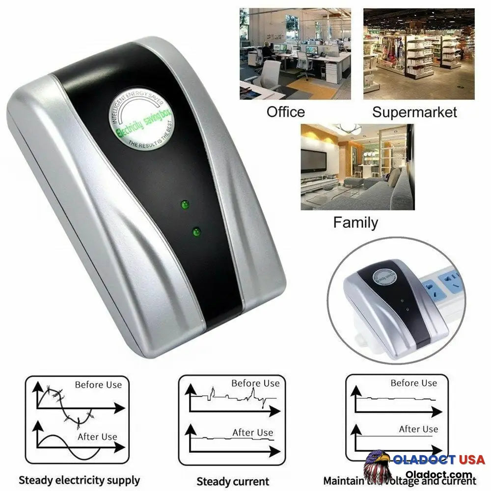 Powersave Energy Saver Saving Device For Household Office Market Factory