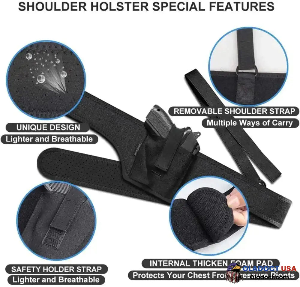 Praetorian Vertical Shoulder And Belly Holster