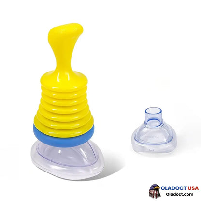 Professional Choking Emergency Device For Adult And Children Yellow & Blue