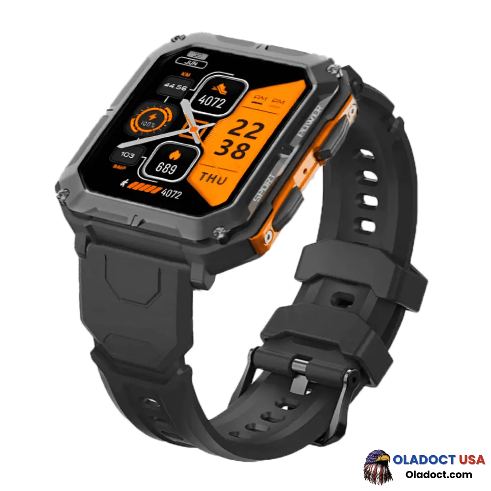 Pureroyi Military Smart Watch For Men