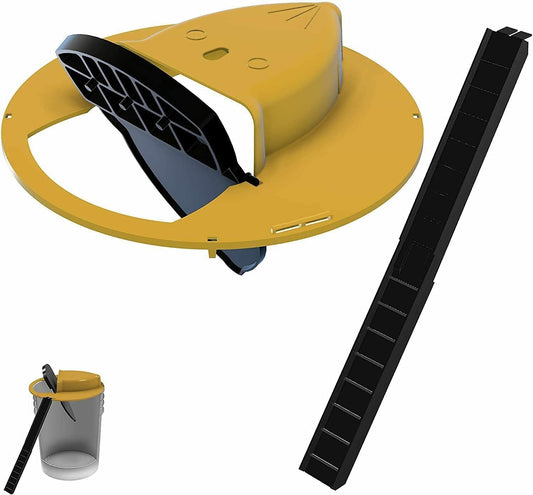 Rat Flip & Slip Trap - Bucket Lid Mouse