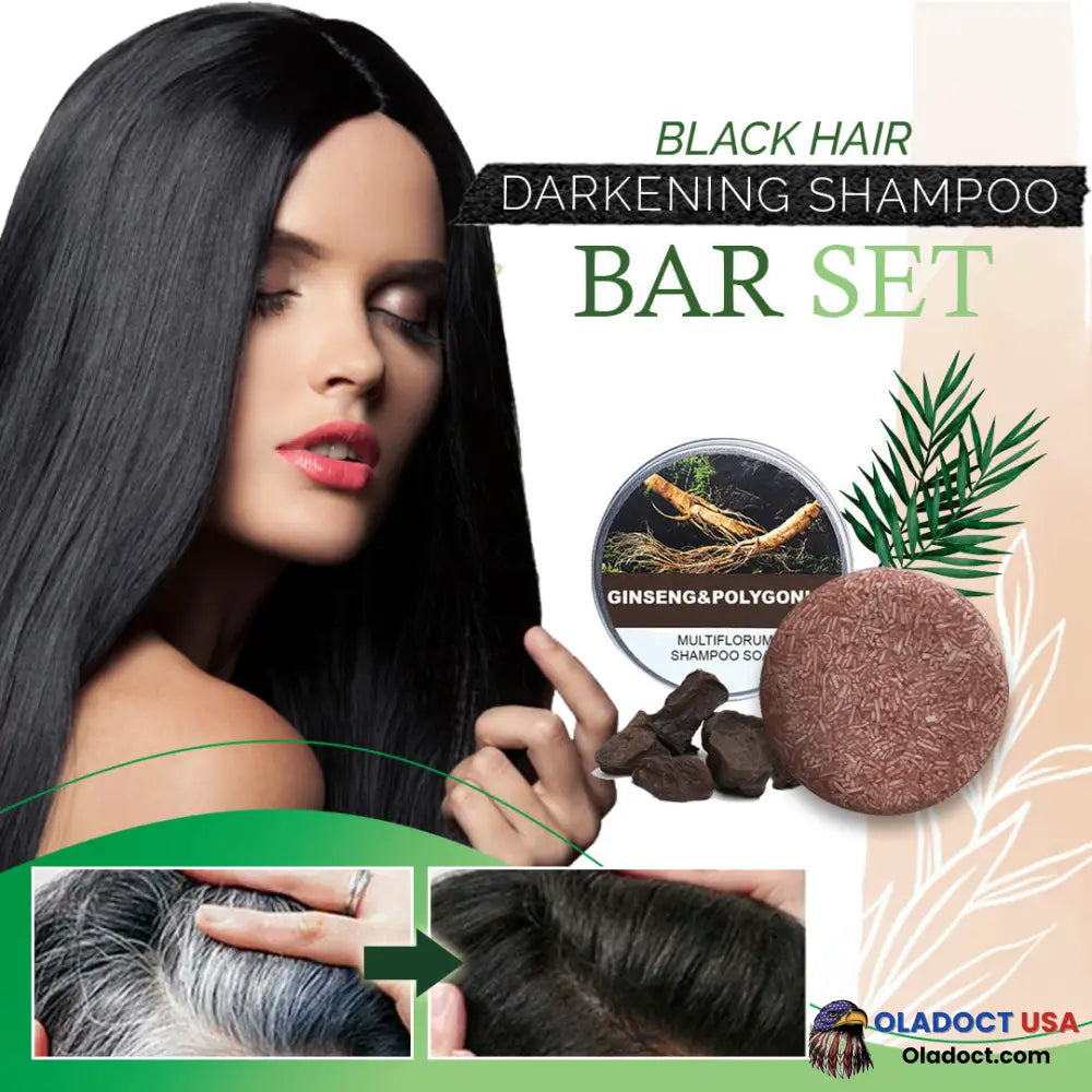 Refresspro Hair Darkening Shampoo Bar