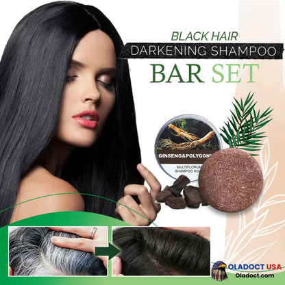 Refresspro Hair Darkening Shampoo Bar