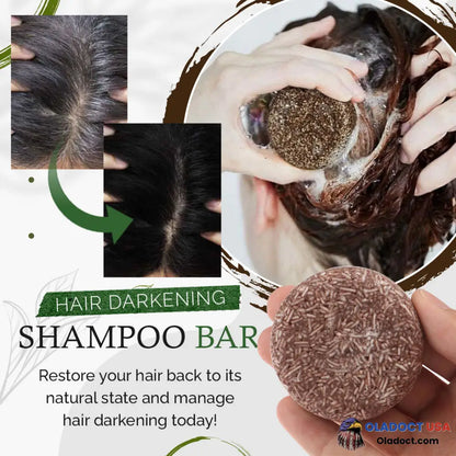 Refresspro Hair Darkening Shampoo Bar