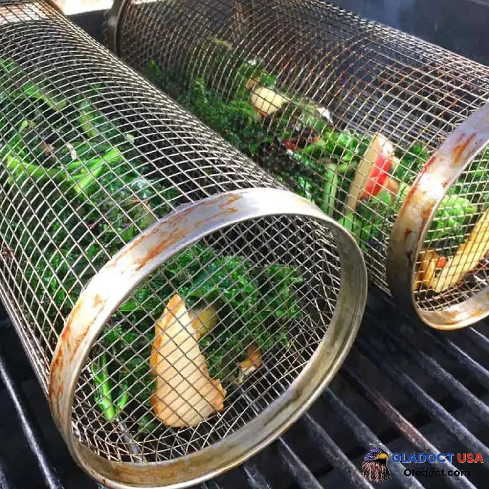 Rolling Grilling Basket