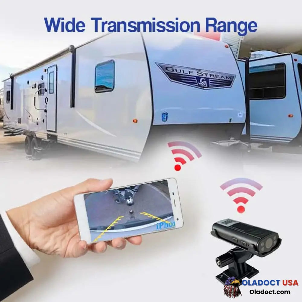 Rvstrailer Wireless Backup & Hitch Camera