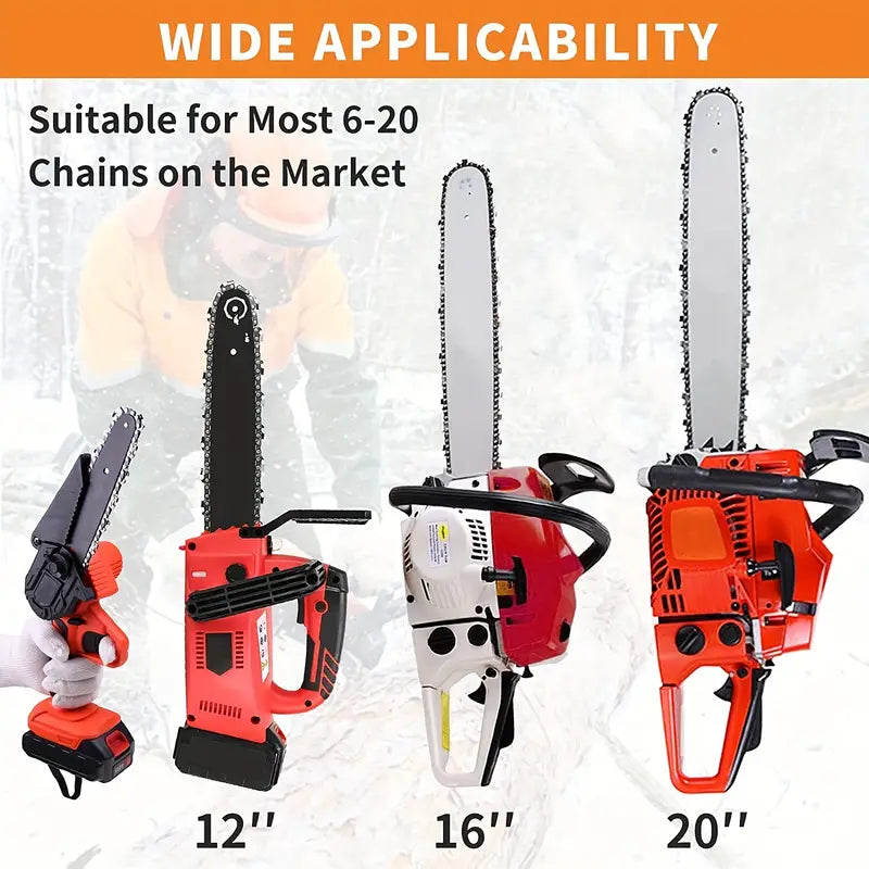 Chainsaw Chain Sharpening Jig