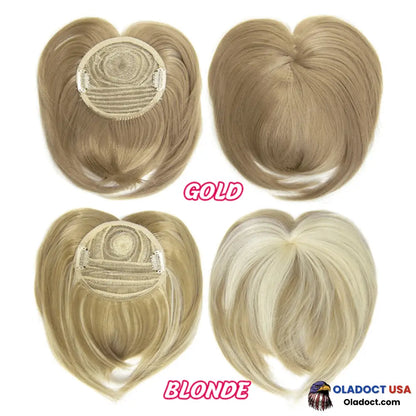 Sale Short Natural Hair Toppers With Bangs