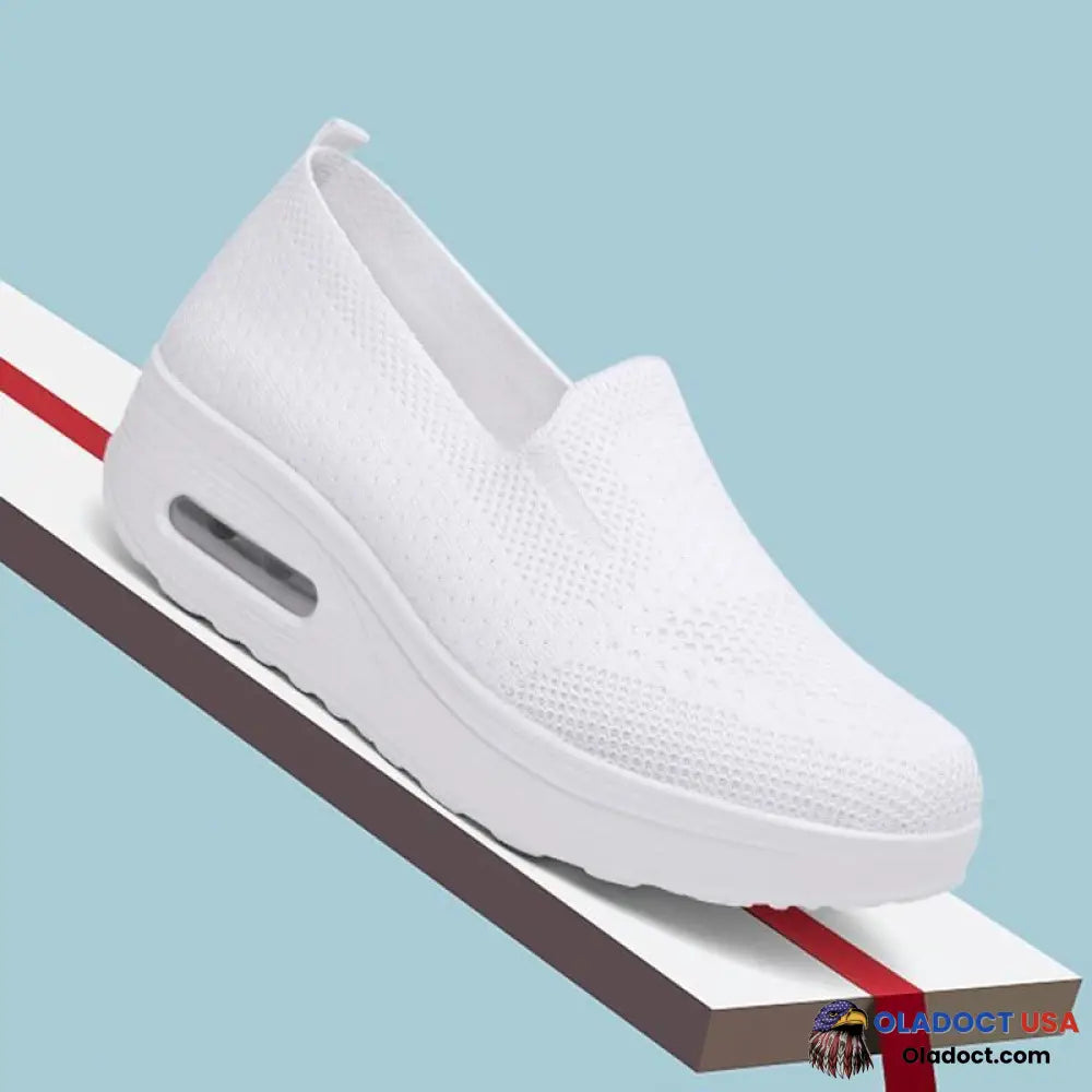 Sale Women Slip-On Light Air Cushion Orthopedic Sneakers