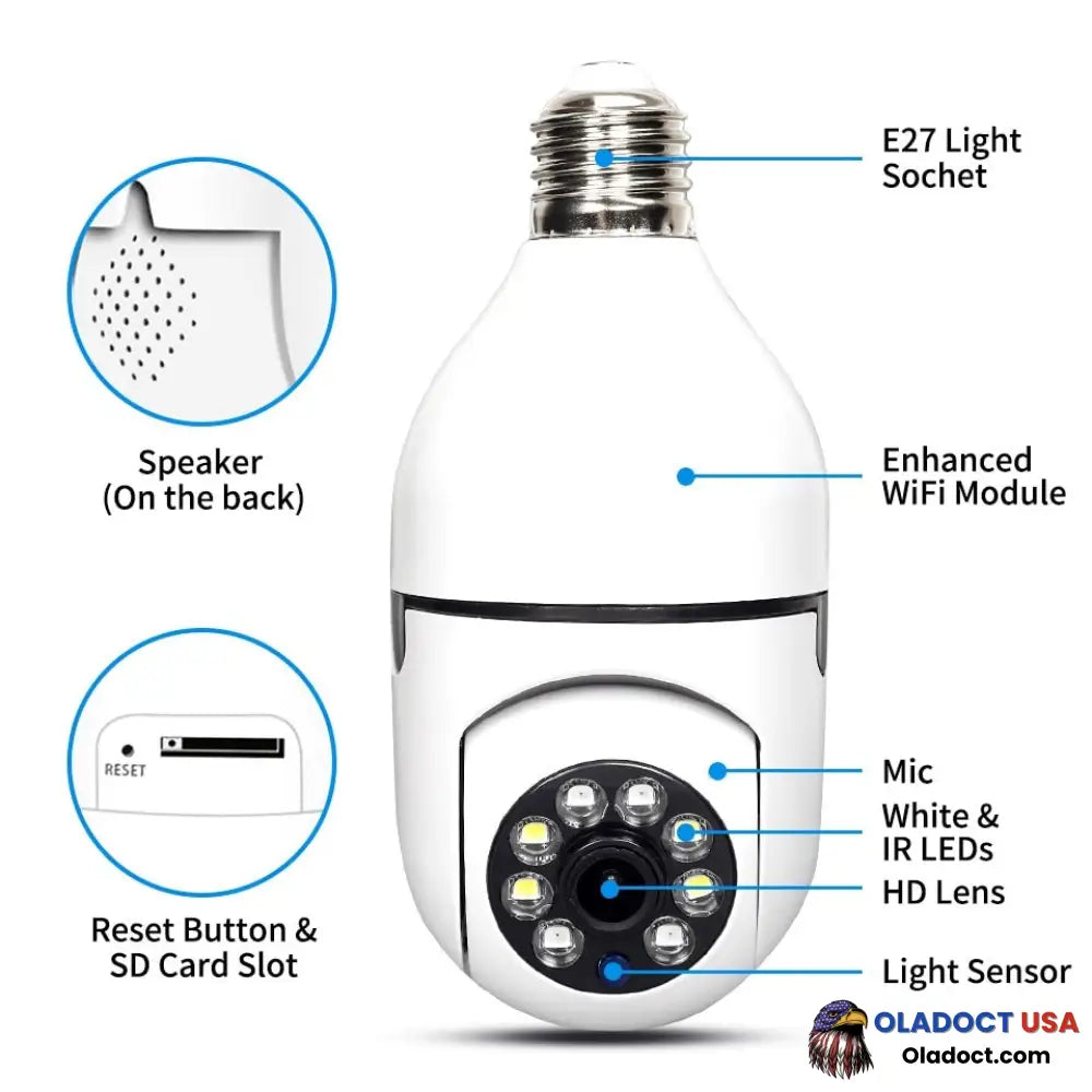 Sets | Light Bulb Camera Security