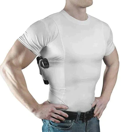 Men/Womens Concealed Carry T-Shirt Holster White / S