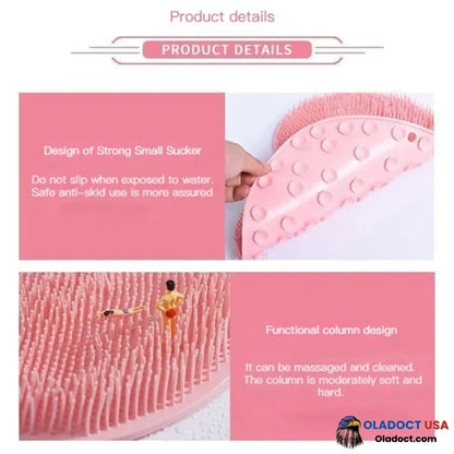 Shower Foot & Back Scrubber Massage Pad