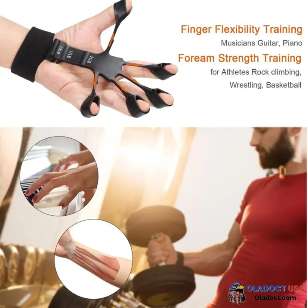 Silicone Grip Device Finger Exercise Stretcher