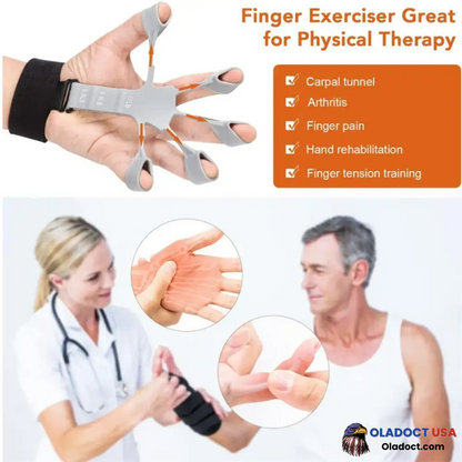 Silicone Grip Device Finger Exercise Stretcher