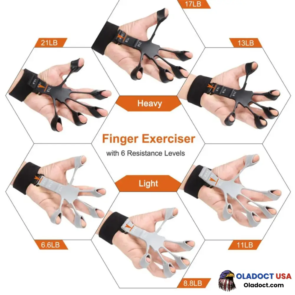 Silicone Grip Device Finger Exercise Stretcher