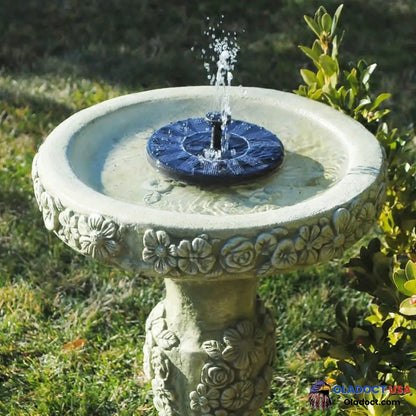 Solar Powered Water Fountain