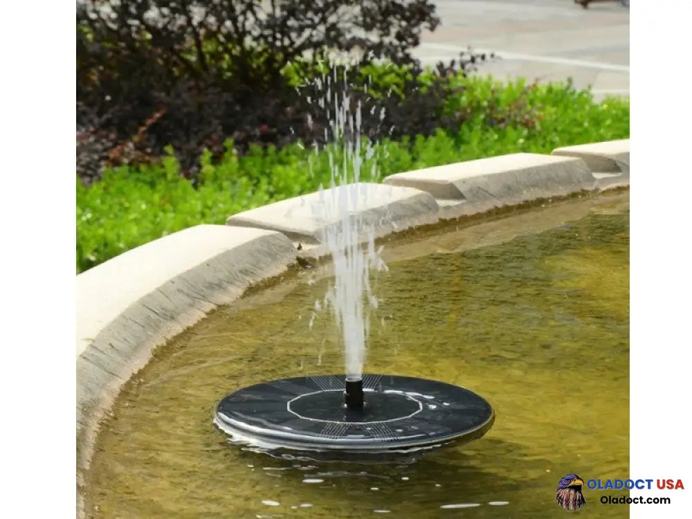 Solar Powered Water Fountain