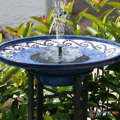 Solar Powered Water Fountain