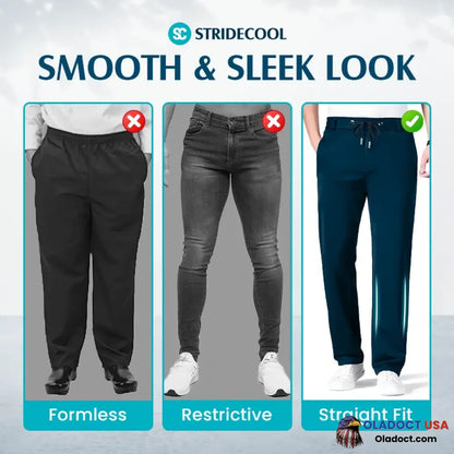 Stridecool – Quick Drying Stretch Straight Fit Pants