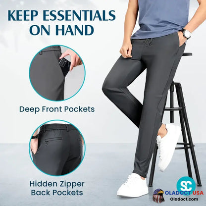 StrideCool - Quick Drying Stretch Straight Fit Pants