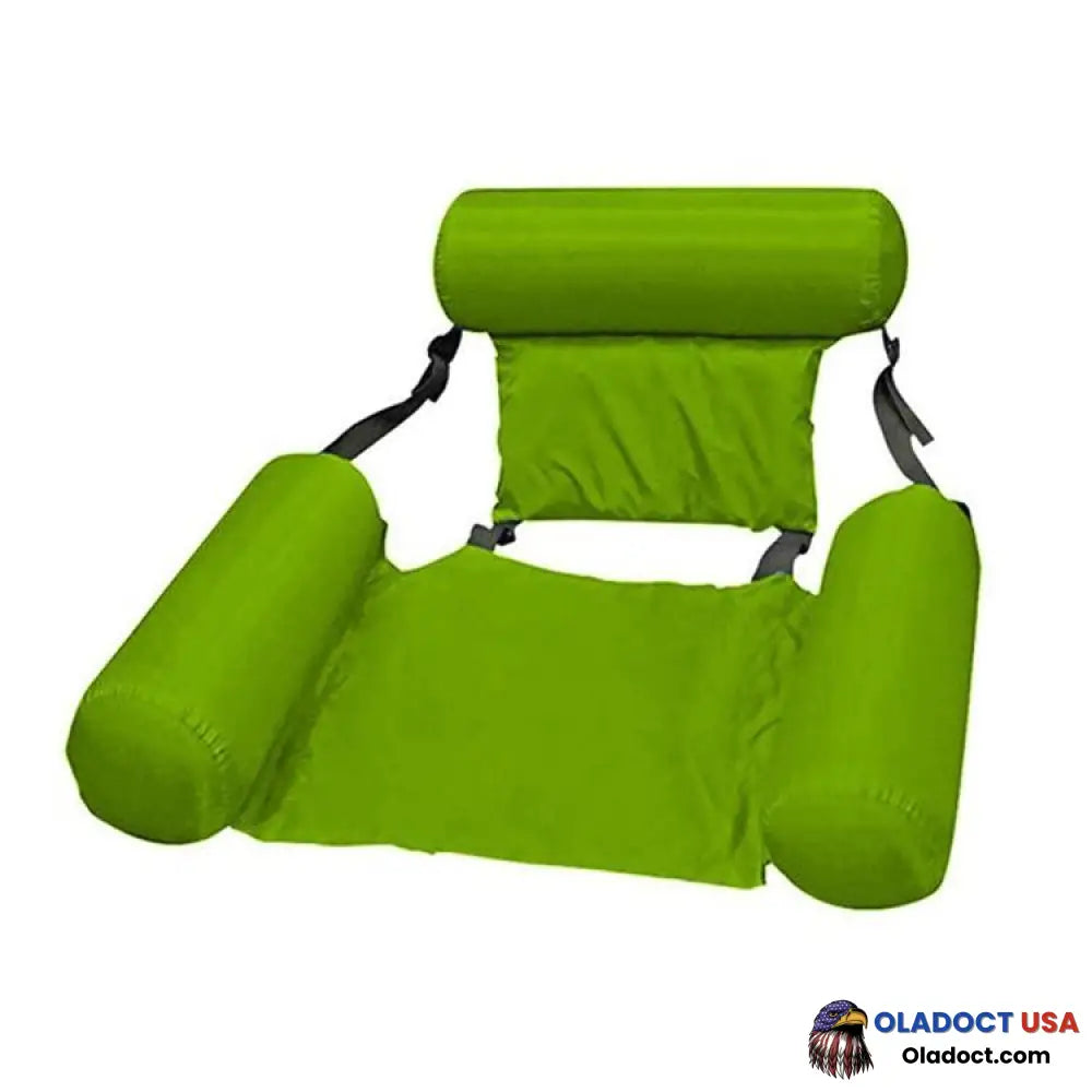 Swimming Floating Bed And Lounge Chair Green