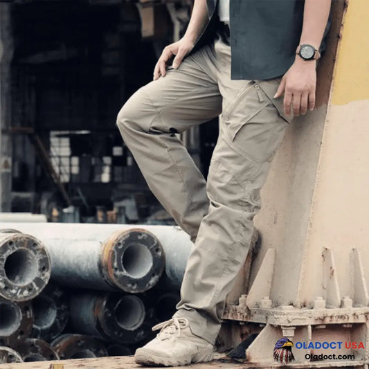 Tactical Waterproof Pants Khaki / S (30-32 Waist)