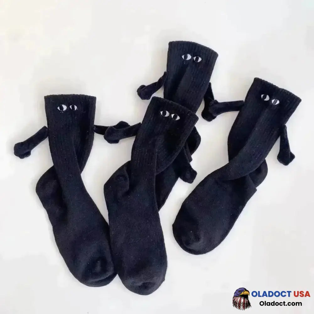 The Buddy Socks Black / One Size Fits All 1 Pair