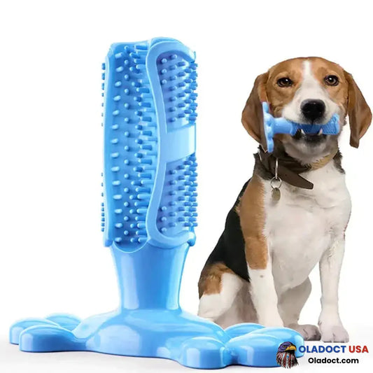 Toothyfun Dog Toothbrush Blue / Small