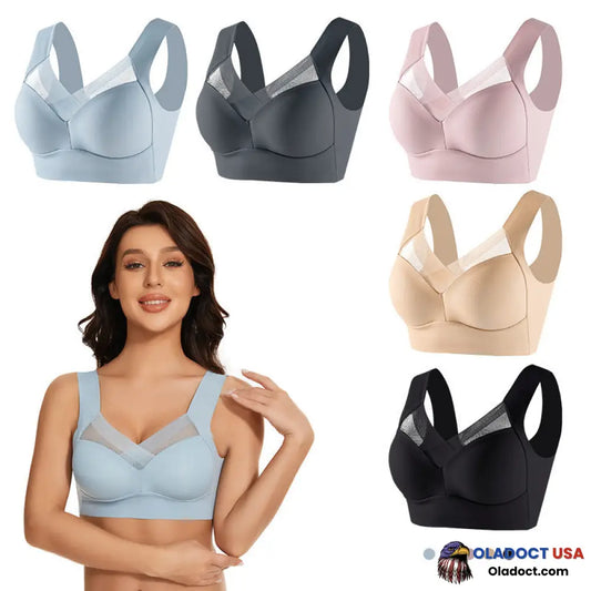 Wmbra Posture Correction Summer Wireless Push-Up Comfort Bra -2.0