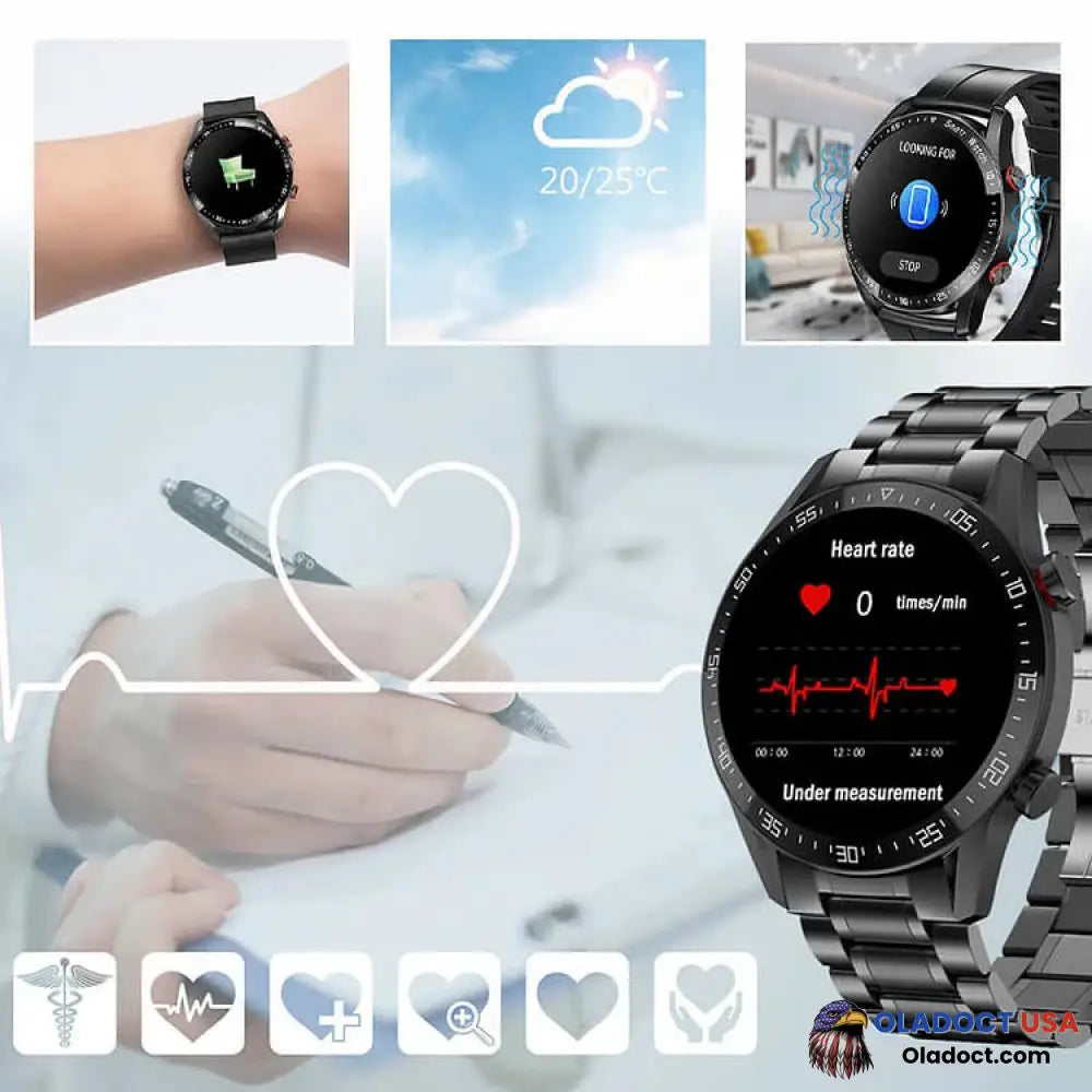 Yabira Non-Invasive Blood Glucose Test Smart Watch