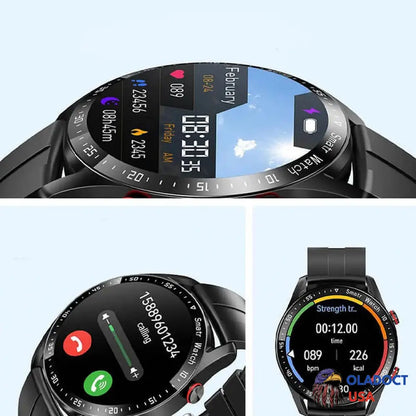 Yabira Non-Invasive Blood Glucose Test Smart Watch