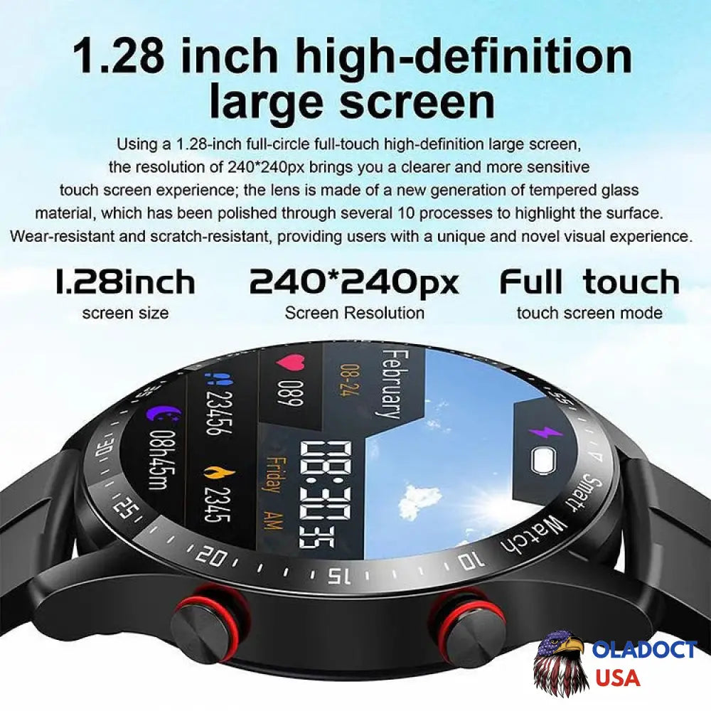 Yabira Non-Invasive Blood Glucose Test Smart Watch